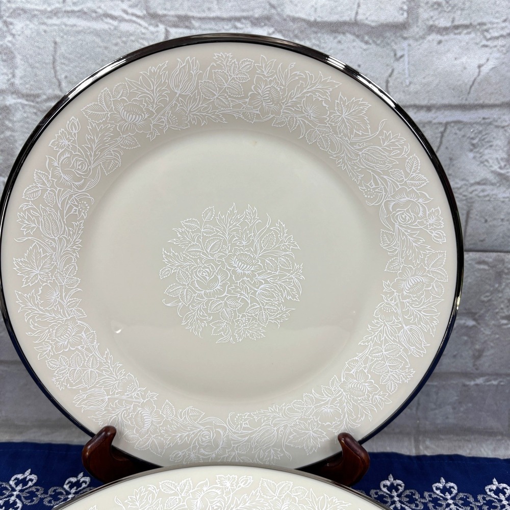 Lenox China Moonspun 10 1/2" Dinner Plate~1st Quality~ Perfect